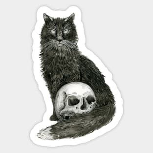Undead Cat Sticker